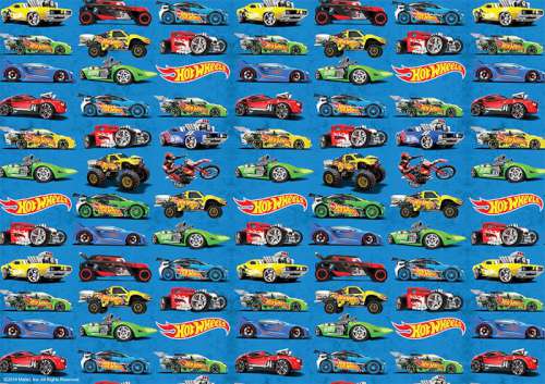 Hot Wheels Edible Character Pattern Sheet - Click Image to Close